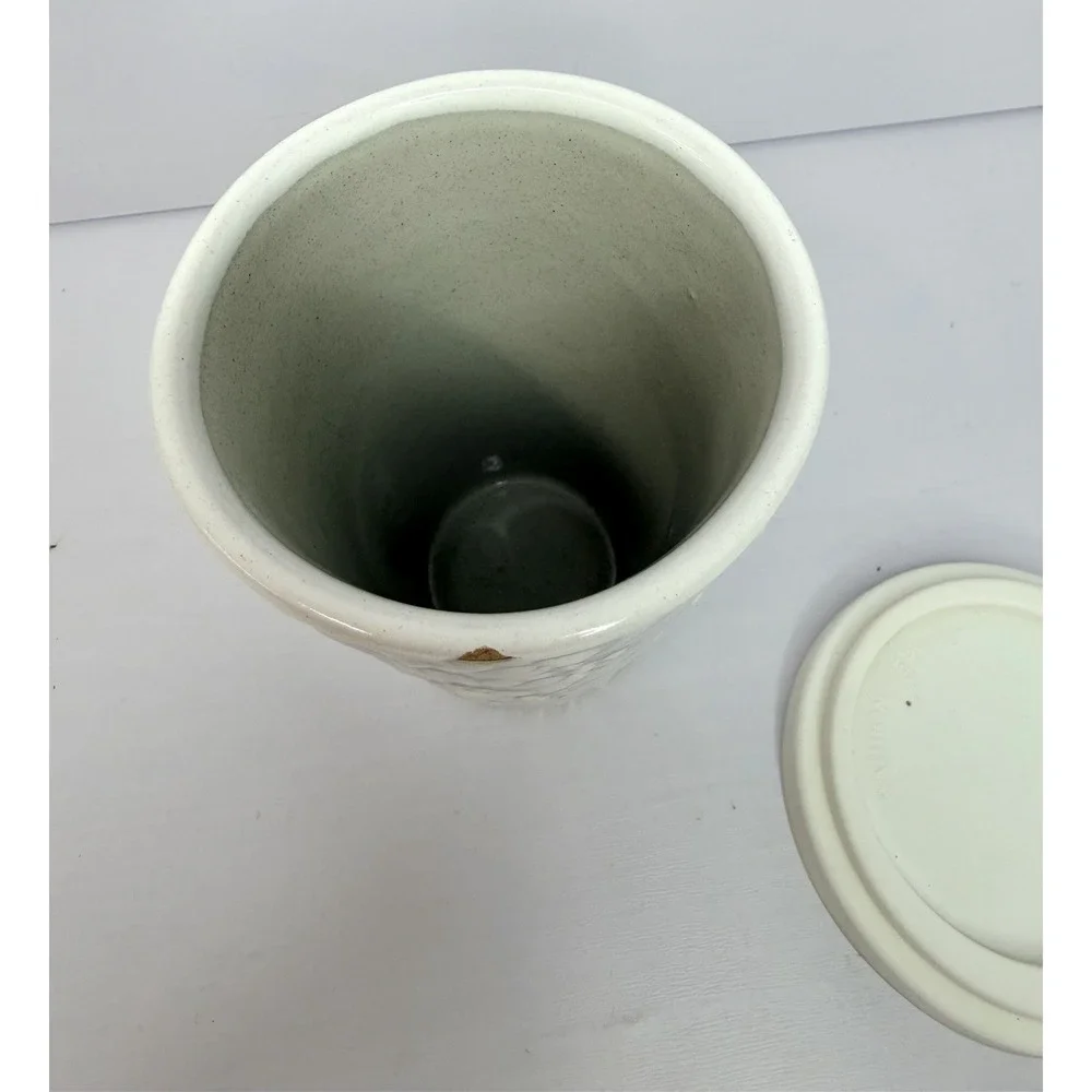 Talavera Coffee Cup, Tea Cup with Silicone Lid Hand Painted 15 oz